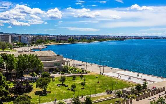 Beach Promenade in Thessaloniki